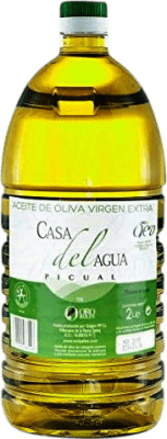 63,95 € Envío gratis | Aceite de Cocina Oro Bailén Casa del Agua Virgen Extra Andalucía España Garrafa 2 L