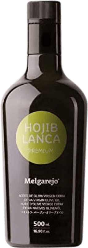 21,95 € 免费送货 | 橄榄油 Melgarejo Premium — 高端, EVOO 特级初榨 安达卢西亚 西班牙 Hojiblanca — 奥希布兰卡 中瓶装 50 cl
