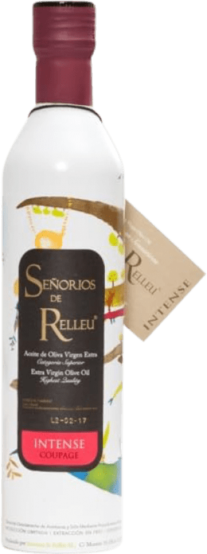 35,95 € Spedizione Gratuita | Olio d'Oliva Señoríos de Relleu Coupage — Blend, EVO Extra Vergine Spagna Bottiglia Medium 50 cl Intenso