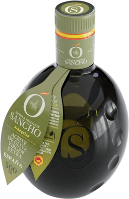 39,95 € Spedizione Gratuita | Olio d'Oliva Aroma & Tradition EVO Extra Vergine Spagna Arbequina Bottiglia Medium 50 cl