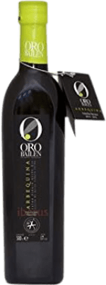 33,95 € Envío gratis | Aceite de Oliva Oro Bailén Virgen Extra Reserva Familiar Reserva España Arbequina Botella Medium 50 cl