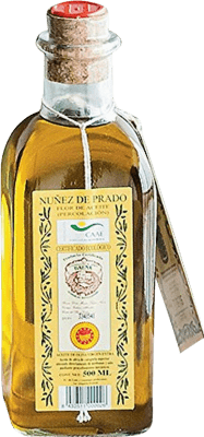 16,95 € Envío gratis | Aceite de Oliva Núñez de Prado Virgen España Botella Medium 50 cl