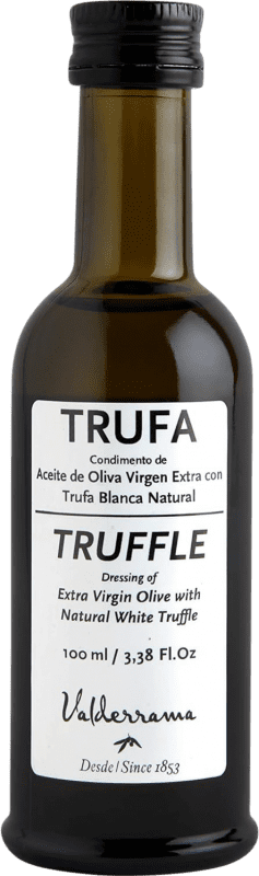 15,95 € Envio grátis | Óleo de Cozinha Valderrama Trufa Blanca Espanha Garrafa Miniatura 10 cl