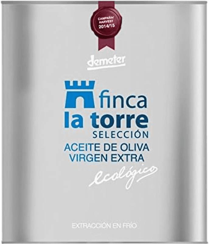 105,95 € Envio grátis | Azeite de Oliva Oro del Desierto Virgen Extra Ecológico Espanha Arbequina Garrafa Especial 2 L