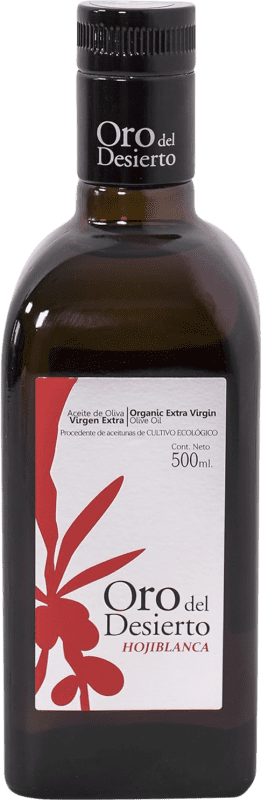 Olive Oil Oro del Desierto Virgen Extra Ecológico Spain Hojiblanca Medium Bottle 50 cl