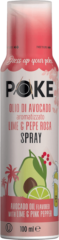 18,95 € Spedizione Gratuita | Olio da Cucina Alimentare Italiana Aguacate Lima Pimienta Rosa Italia Bottiglia Miniatura 10 cl