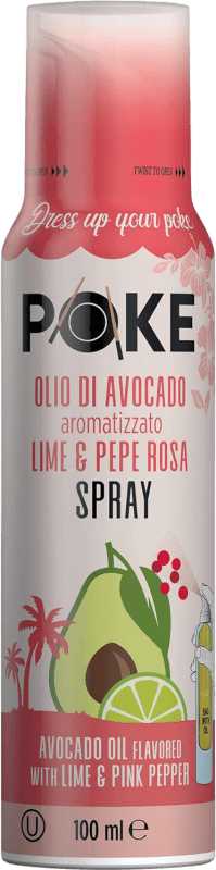18,95 € Envío gratis | Aceite Vegetal Alimentare Italiana Italia Botellín Miniatura 10 cl Aguacate, Lima, Pimienta Rosa