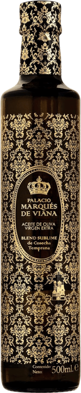 27,95 € 送料無料 | オリーブオイル Palacio Marqués de Viana Virgen Extra Blend アンダルシア スペイン Tempranillo ボトル Medium 50 cl