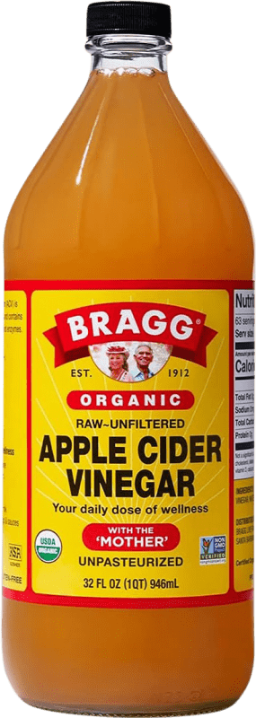 31,95 € Spedizione Gratuita | Aceto Bragg stati Uniti Organic — Bio 1 L Manzana — Mela, Cider — Sidro