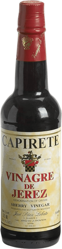 17,95 € Free Shipping | Vinegar Páez Lobato Capirete D.O. Jerez-Xérès-Sherry Andalusia Spain 4 Years Half Bottle 37 cl