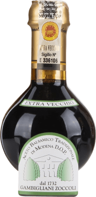 97,95 € Spedizione Gratuita | Aceto Gambigliani Zoccoli Balsamico D.O.C. Modena Italia 25 Anni Bottiglia Miniatura 10 cl