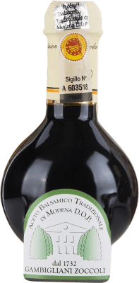 63,95 € 免费送货 | 醋 Gambigliani Zoccoli Balsamico — 香醋 D.O.C. Modena 意大利 12 岁 小瓶装 10 cl