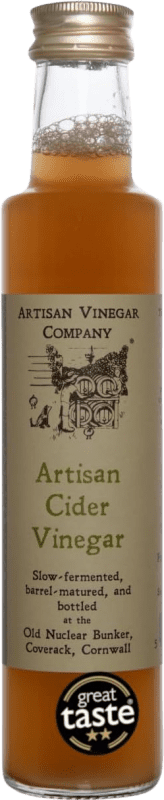 25,95 € Envio grátis | Vinagre Artisan Reino Unido Garrafinha 25 cl Manzana — Maçã, Cider — Sidra