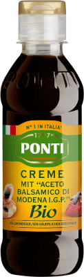 Vinegar 2 units box ‎Ponti Creme Aceto Balsamico Bio 25 cl