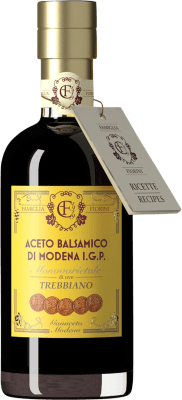 59,95 € Envio grátis | Vinagre Cazzola Fiorini Famiglia Fiorini Balsamico D.O.C. Modena Itália Trebbiano Garrafa Pequena 25 cl