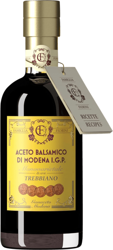 59,95 € Kostenloser Versand | Essig Cazzola Fiorini Famiglia Fiorini Balsamico D.O.C. Modena Italien Trebbiano Kleine Flasche 25 cl