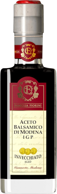 39,95 € Бесплатная доставка | Уксус Cazzola Fiorini Famiglia Fiorini Balsamico Дуб D.O.C. Modena Италия 3 Лет Маленькая бутылка 25 cl