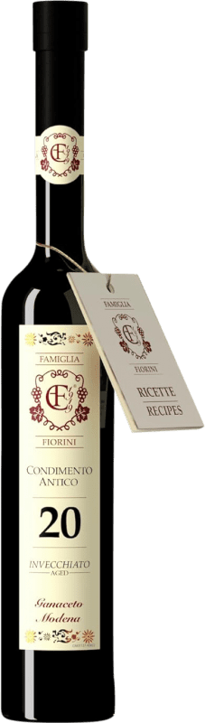 32,95 € Бесплатная доставка | Уксус Cazzola Fiorini Famiglia Fiorini Antiguo Nº 20 Envejecido con Lambrusco Balsamico — Бальзамический D.O.C. Modena Италия Мини-бутылка 10 cl