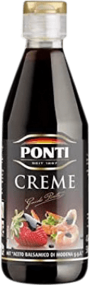 15,95 € Envio grátis | Vinagre ‎Ponti Creme Aceto Balsamico D.O.C. Modena Itália Garrafa 75 cl