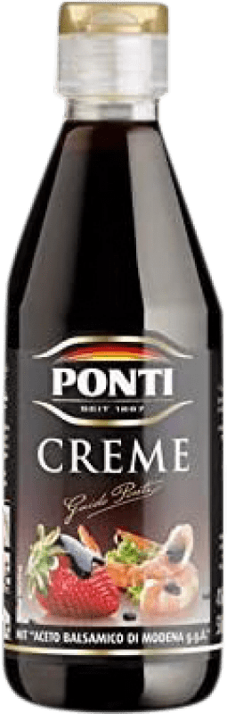 10,95 € Бесплатная доставка | Уксус Ponti Balsamico — Бальзамический, Crème — Сливки D.O.C. Modena Италия 75 cl