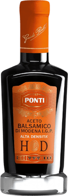 42,95 € Бесплатная доставка | Уксус ‎Ponti HD Alta Densidad Aceto Balsamico D.O.C. Modena Италия Маленькая бутылка 25 cl