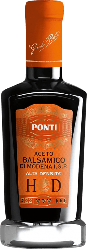 31,95 € 送料無料 | 酢 Ponti HD Alta Densidad Balsamico — バルサミコ D.O.C. Modena イタリア 小瓶 25 cl