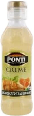 28,95 € Envio grátis | Vinagre ‎Ponti Creme Itália Mascate Garrafa Pequena 25 cl