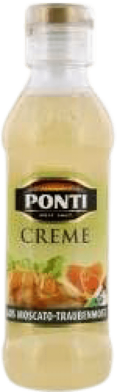 28,95 € Envio grátis | Vinagre ‎Ponti Creme Itália Mascate Garrafa Pequena 25 cl