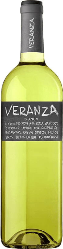 6,95 € 免费送货 | 白酒 Veranza Blanco 西班牙 Xarel·lo 瓶子 75 cl