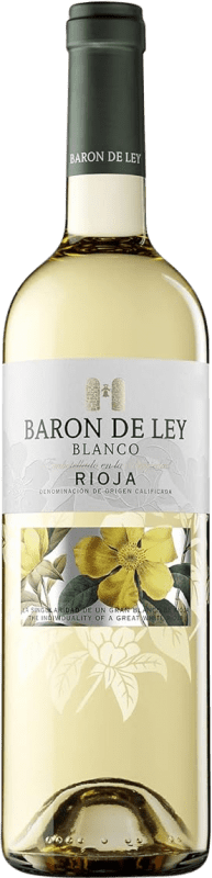 9,95 € Envoi gratuit | Vin Blanc Barón de Ley Viura y Malvasía D.O.Ca. Rioja La Rioja Espagne Viura, Malvasía — Malvoisie Bouteille 75 cl