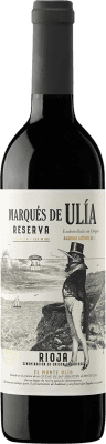 19,95 € Envío gratis | Vino tinto Lan Marqués de Ulía Reserva D.O.Ca. Rioja La Rioja España Tempranillo, Mazuelo Botella 75 cl