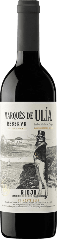 17,95 € 免费送货 | 红酒 Lan Marqués de Ulía 预订 D.O.Ca. Rioja 拉里奥哈 西班牙 Tempranillo, Mazuelo 瓶子 75 cl