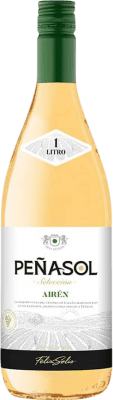 6,95 € Spedizione Gratuita | Vino bianco Peñasol Blanco Spagna Airén Bottiglia 1 L