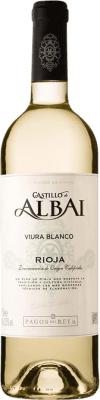 7,95 € 免费送货 | 白酒 Pagos del Rey Castillo de Albai Blanco 年轻的 西班牙 Viura 瓶子 75 cl