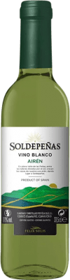 5,95 € Spedizione Gratuita | Vino Bianco Félix Solís Castillo de Soldepeñas I.G.P. Vino de la Tierra de Castilla Castilla-La Mancha Spagna Airén Bottiglia 75 cl
