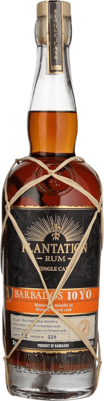 72,95 € Envoi gratuit | Rhum Plantation Rum Barbados Oloroso Sherry Cask Finish — Finition en Fût, Édition Limitée Barbade 10 Ans 70 cl