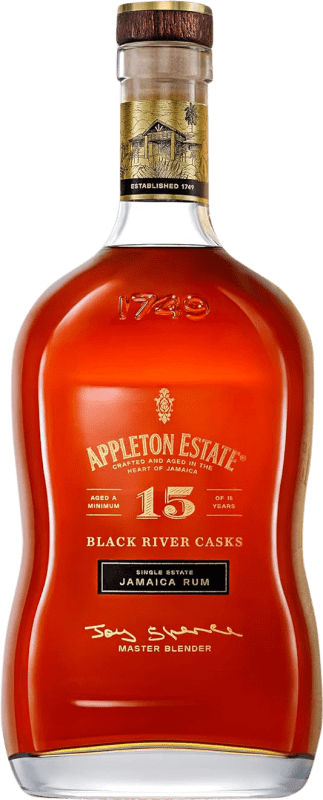 98,95 € 免费送货 | 朗姆酒 Appleton Estate Black River Jamaica Cask — 橡木桶 牙买加 15 岁 70 cl