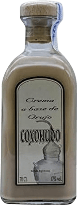 10,95 € Envío gratis | Crema de Licor Manuel Acha Coxonudo País Vasco España 70 cl
