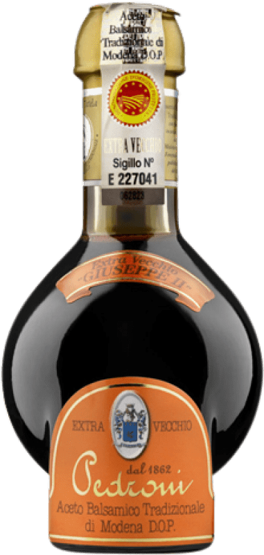 145,95 € Spedizione Gratuita | Aceto Pedroni Italia 25 Anni Bottiglia Miniatura 10 cl