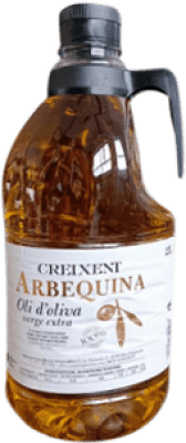 28,95 € Бесплатная доставка | Оливковое масло Sant Josep Creixent Каталония Испания Arbequina Графин 2 L