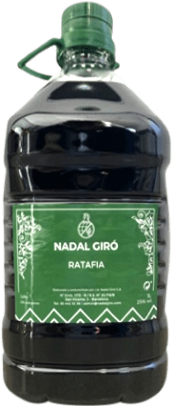 34,95 € 免费送货 | 利口酒 Nadal Giró CISA Ratafia 加泰罗尼亚 西班牙 玻璃瓶 3 L