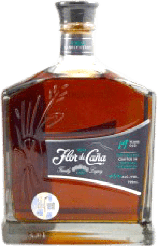 93,95 € Бесплатная доставка | Ром Flor de Caña Никарагуа 19 Лет 1 L