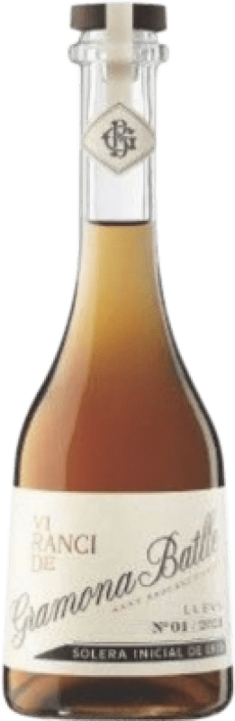 129,95 € Бесплатная доставка | Креплёное вино Gramona Batlle Inicial Vi Ranci Solera — Солера 1910 Каталония Испания Средняя бутылка 50 cl