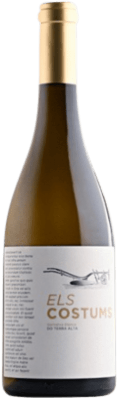 17,95 € Envio grátis | Vinho branco Vinyes del Convent Els Costums Blanc D.O. Terra Alta Espanha Garrafa 75 cl