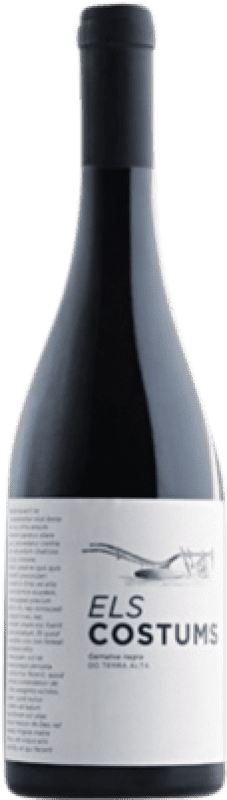 16,95 € Free Shipping | Red wine Vinyes del Convent Els Costums Negre D.O. Terra Alta Spain Bottle 75 cl