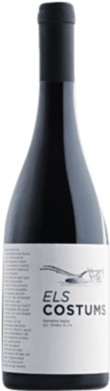 16,95 € Spedizione Gratuita | Vino rosso Vinyes del Convent Els Costums Negre D.O. Terra Alta Spagna Bottiglia 75 cl