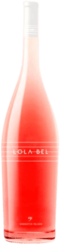 18,95 € Envío gratis | Vino rosado Vinyes del Convent Lola Bel D.O. Terra Alta España Botella Magnum 1,5 L