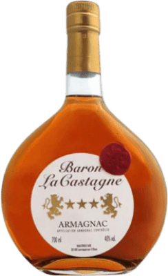 17,95 € Envío gratis | Armagnac Halcool. Baron Lacastagne Francia 70 cl