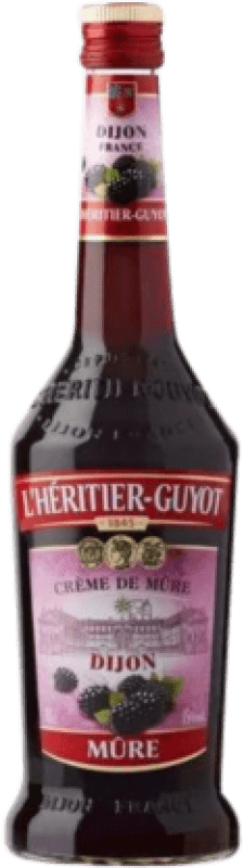 10,95 € Envío gratis | Crema de Licor L'Heririer-Guyot Moras Francia Botella 70 cl