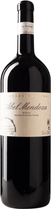 94,95 € Envio grátis | Vinho tinto Abel Mendoza Selección Personal D.O.Ca. Rioja La Rioja Espanha Tempranillo Garrafa Magnum 1,5 L
